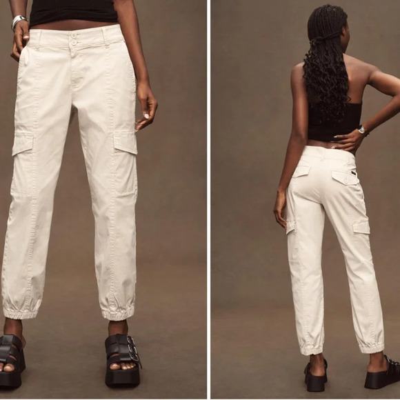 Sanctuary Rebel Standard Rise Pant Eco Natural (from Anthropologie), Size 27 - Picture 4 of 13